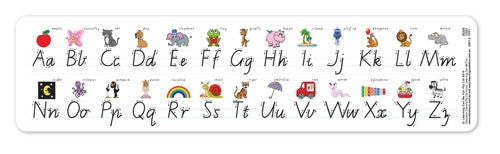 Learning Can Be Fun - Literacy - Alphabet Desk Strip VIC Modern Cursive