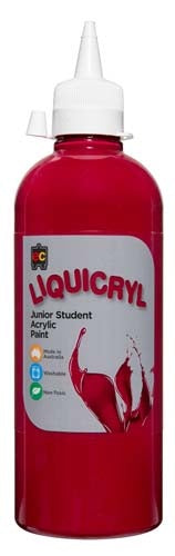 EC Liquicryl Junior Student Acrylic Paint - 500ml  Magenta