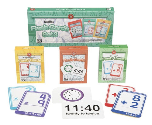 Learning Can Be Fun - Maths - Flash Cards - Set of 3