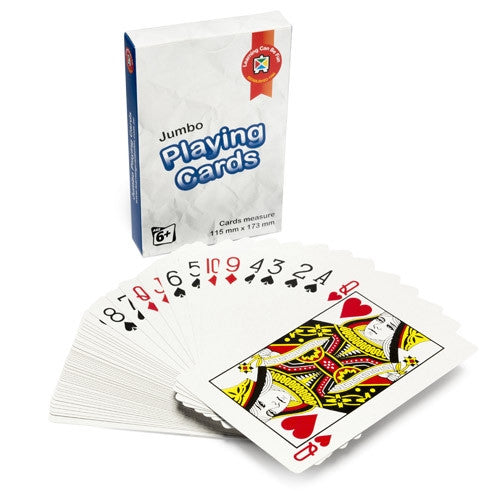 Learning Can Be Fun - Numeracy - Jumbo Playing Cards