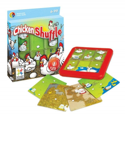 SMART GAMES- Chicken Shuffle  - Logic Challenge - Single Player