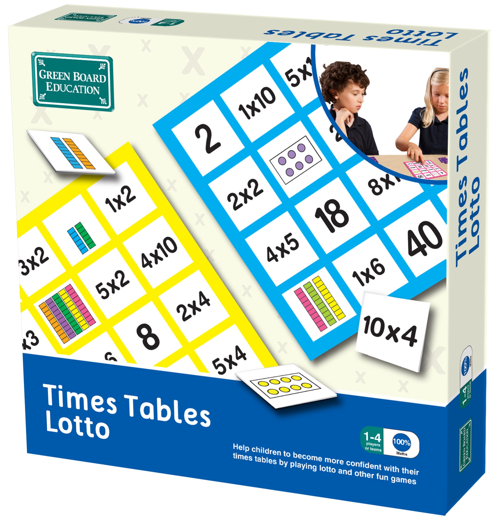 GREEN BOARD EDUCATION Time Table Lotto