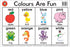 Learning Can Be Fun - Placemat - Colours
