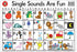 Learning Can Be Fun - Placemats - Single Sounds- Alphabet Placemat