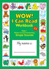 Learning Can Be Fun - Wow! I Can Read - Workbook Stage 1 - Single Sounds - Modern Cursive