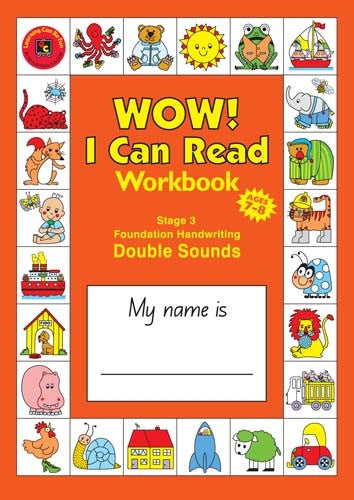 Learning Can Be Fun - Wow! I Can Read - Workbook Stage 3 - Double Sounds - Foundation Handwriting Master