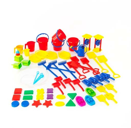 Learning Can Be Fun - Sand & Water ClassroomSet 60pc