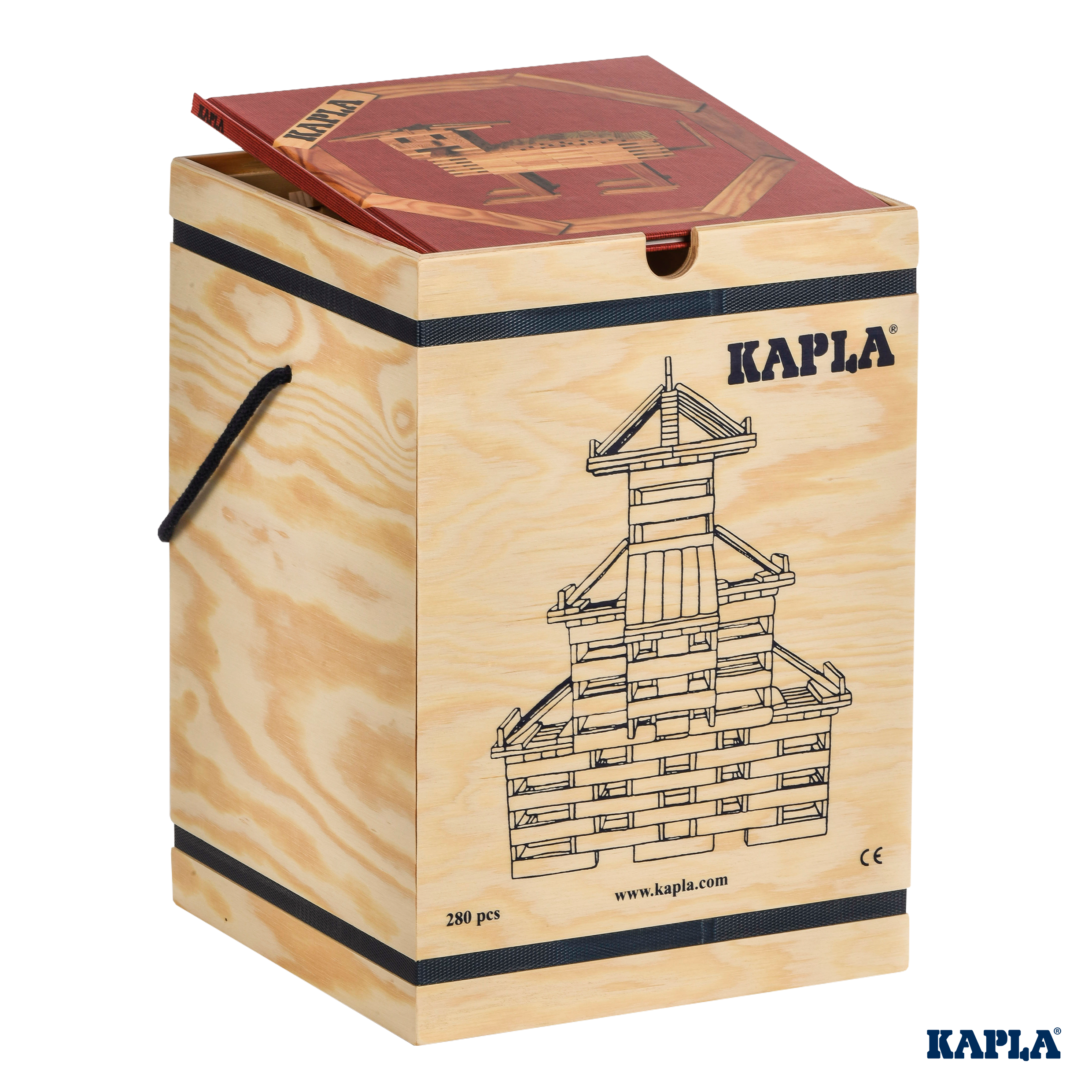 Kapla 280 Box - Wooden Construction Set