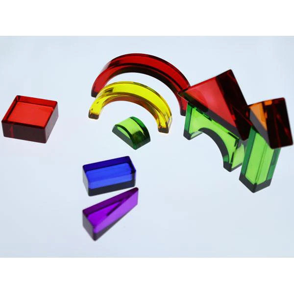 Masterkidz - Translucent Coloured Block Set - 30 Piece