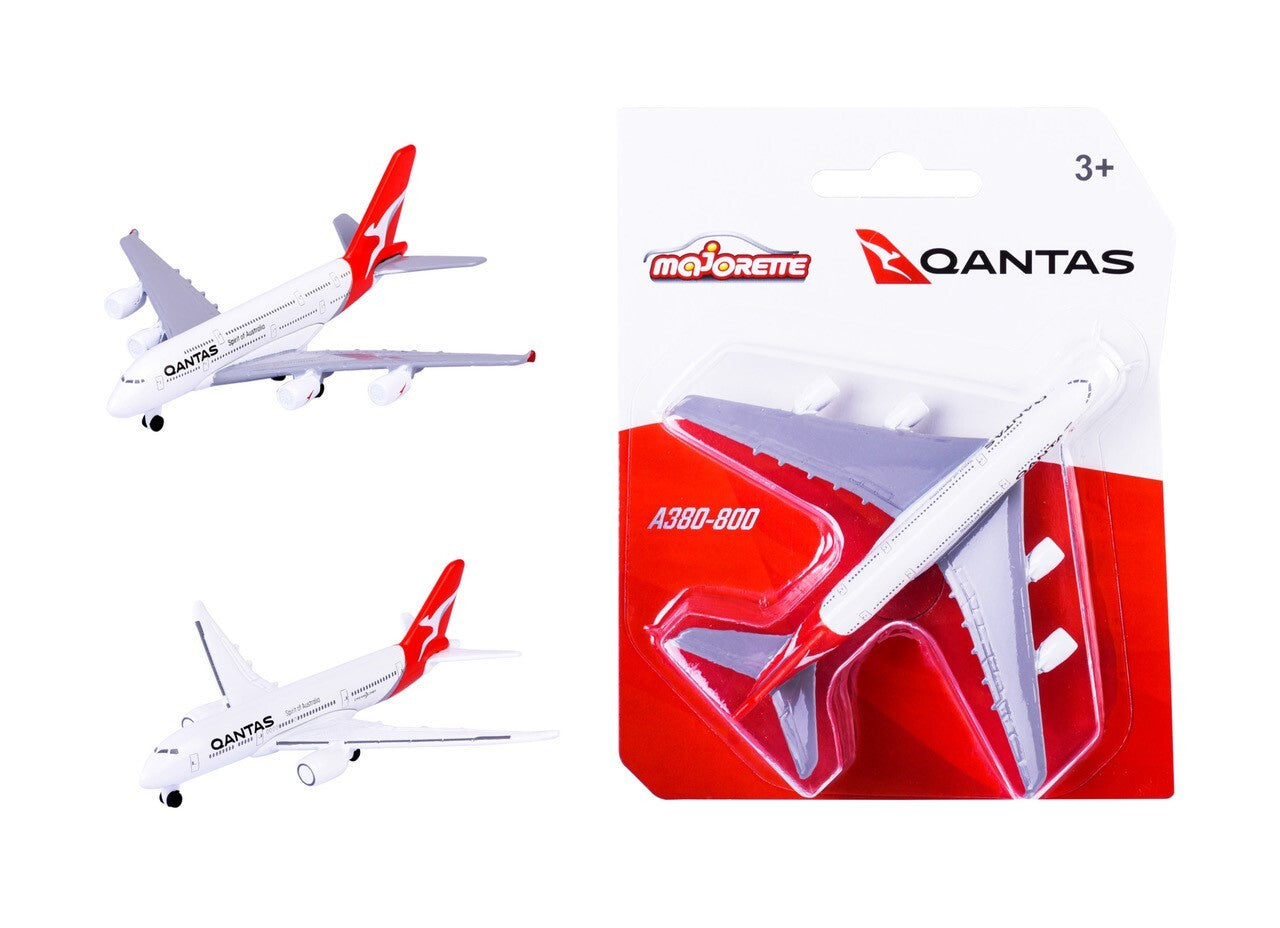 Majorette -  Qantas Plane -  Diecast Airplane