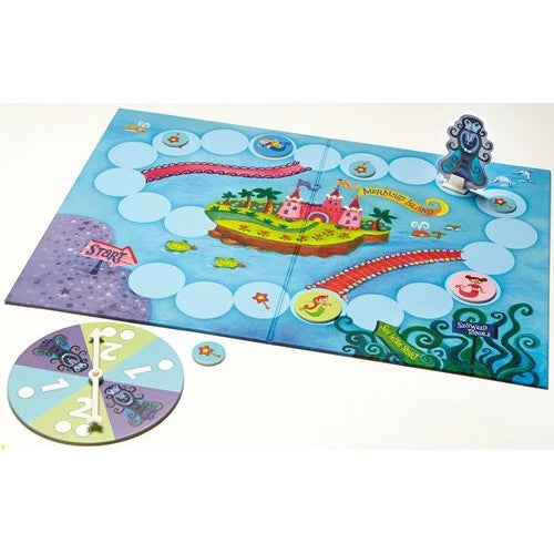 Peaceable Kingdom - Game - Mermaid Island - Co-operative