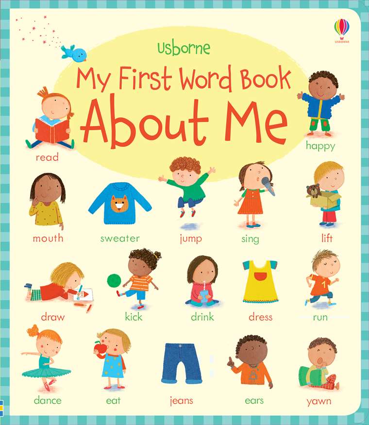 My First Word Book About Me  - Board Book