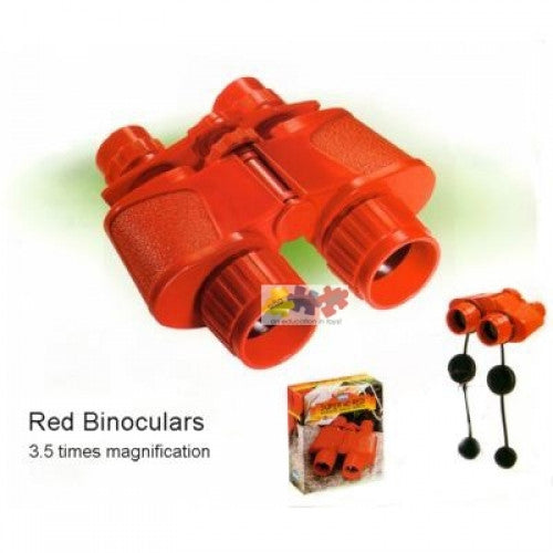 NAVIR Binoculars Red Boxed