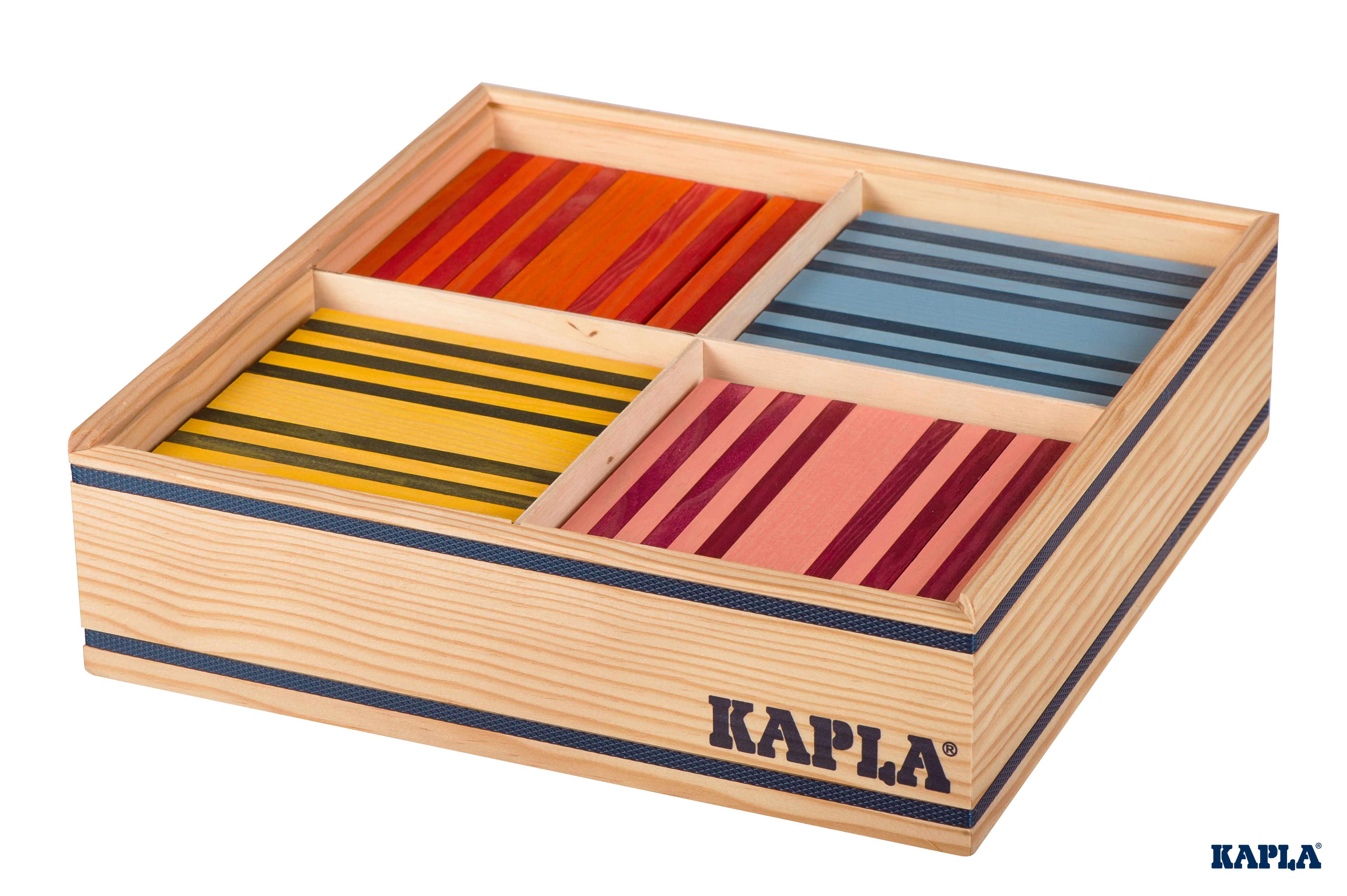 Kapla Octocolor - Wooden Construction Set