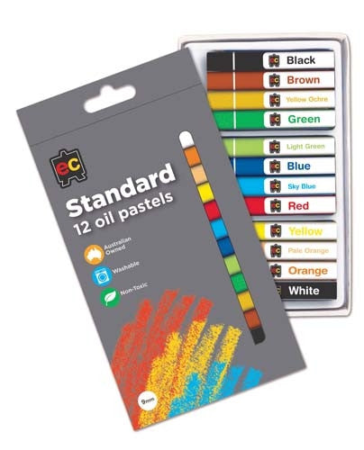 EC Oil Pastels Standard Set of 12
