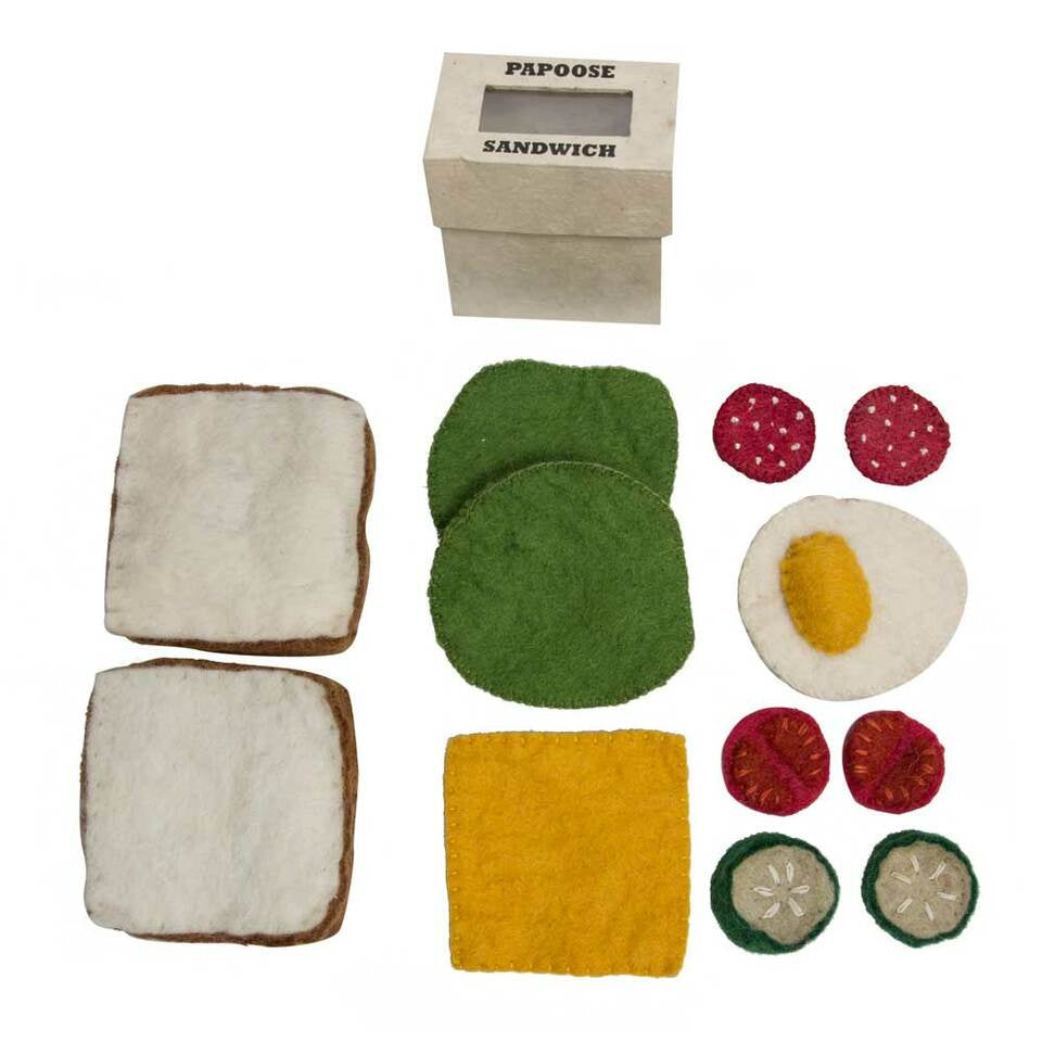 PAPOOSE - Food - Sandwich and Toppings 12pc
