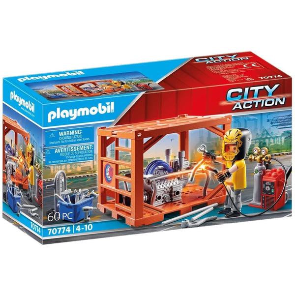 PLAYMOBIL City Action Cargo - Container Manufacturer