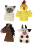 PAPOOSE Felt Finger Puppets Set of 4 - Farm Animals