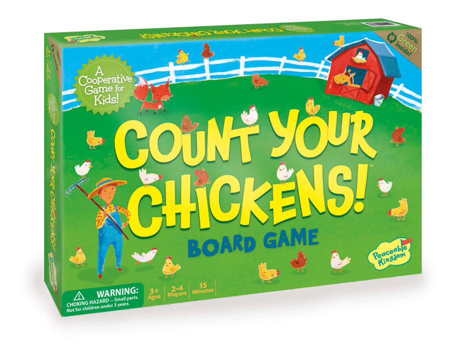 Peaceable Kingdom - Game - Count your chickens - Co-operative