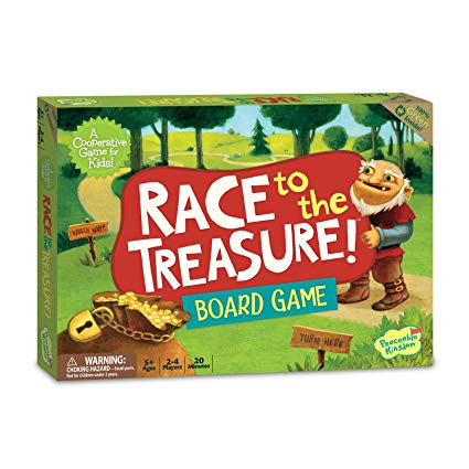Peaceable Kingdom - Game - Race to Treasure - Co-operative