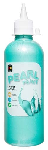 EC Pearl Junior Acrylic Paint - 500ml - Green