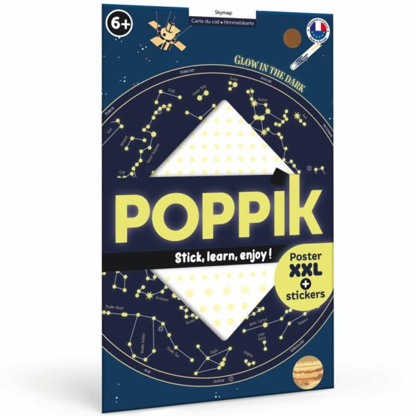 Poppik Art Kit - Discovery Stickers - Skymap