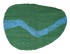 PAPOOSE - Landscape - Playmat River -  Felt