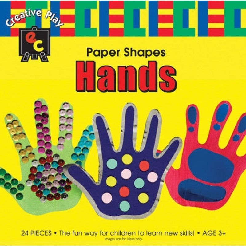 EC Fun Shapes - Paper Cut outs - Hands