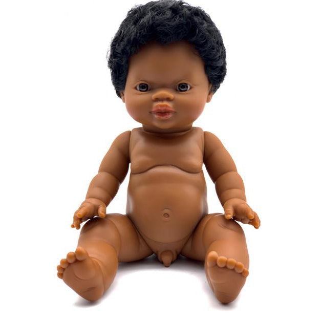 Paola Reina Gordis African Boy Doll With Short Hair 34cm
