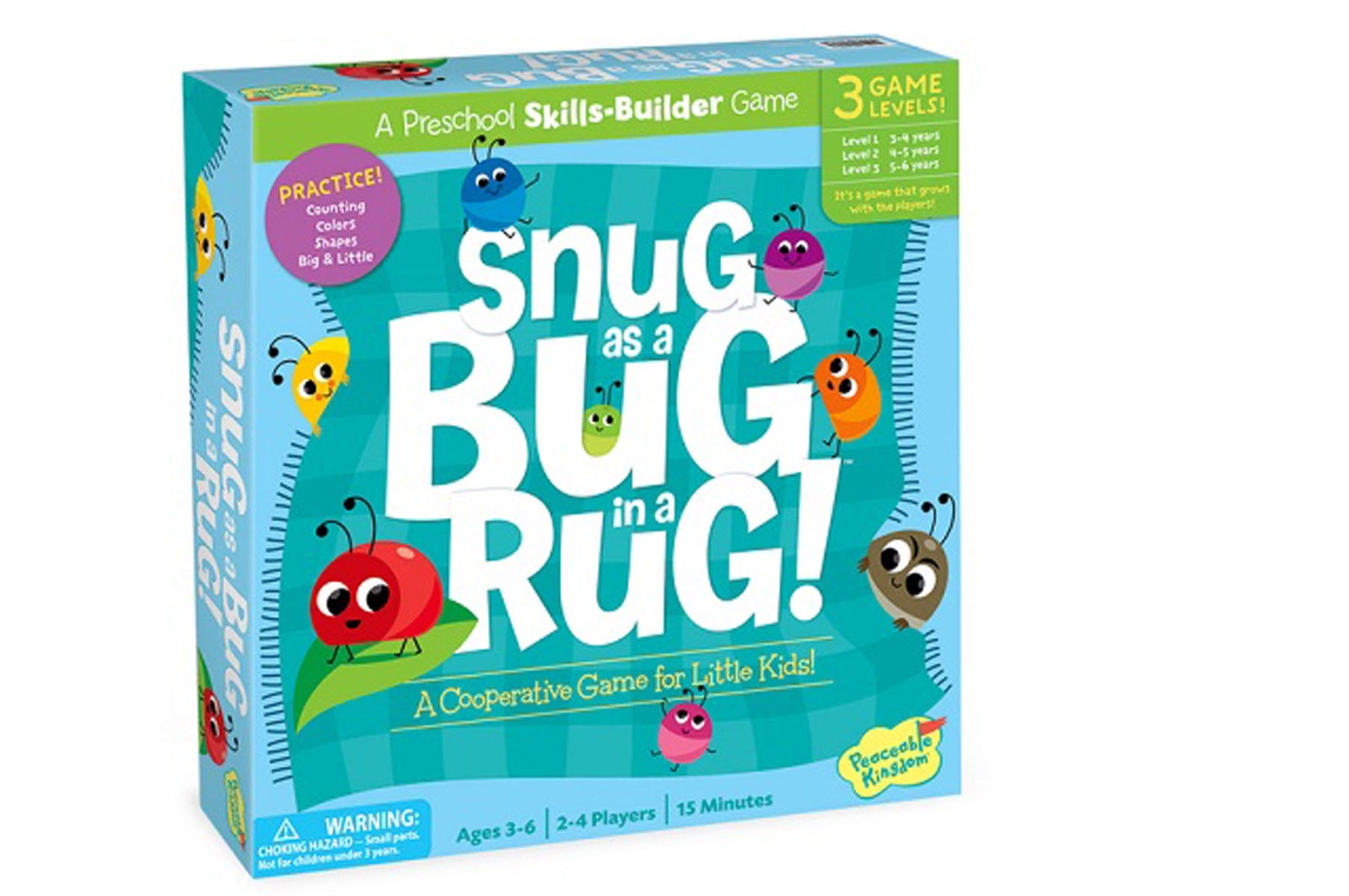 Peaceable Kingdom Game – Preschool Snug as a Bug