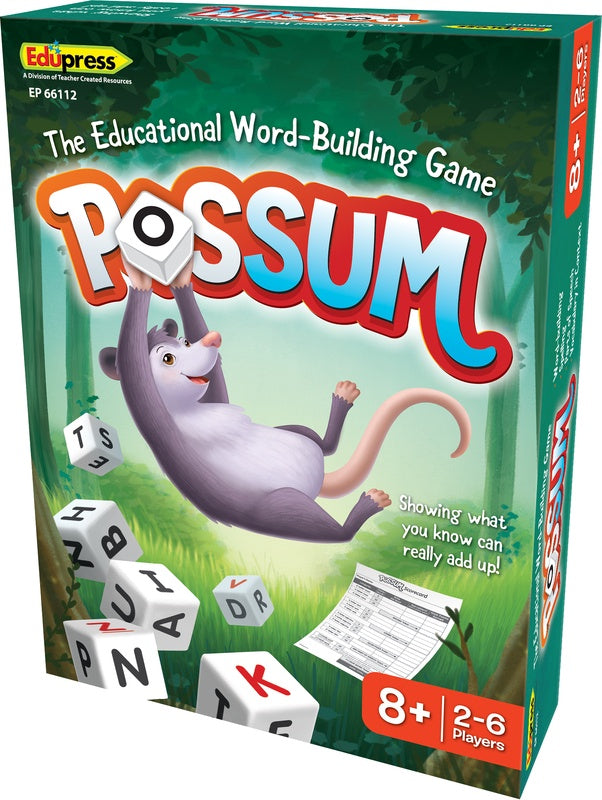 POSSUM- Dice Word Game