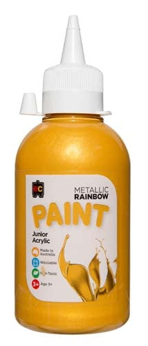 EC Rainbow Paint 250ml Metallic Gold
