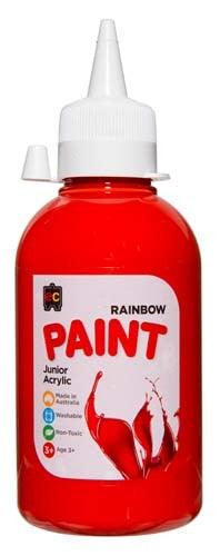 EC Rainbow Paint 250ml Brilliant Red