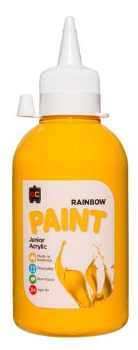 EC Rainbow Paint 250ml Warm Yellow