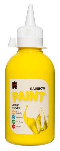 EC Rainbow Paint 250ml Brilliant Yellow