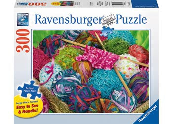 Ravensburger - Knitting Notions Large Format Puzzle 300pc