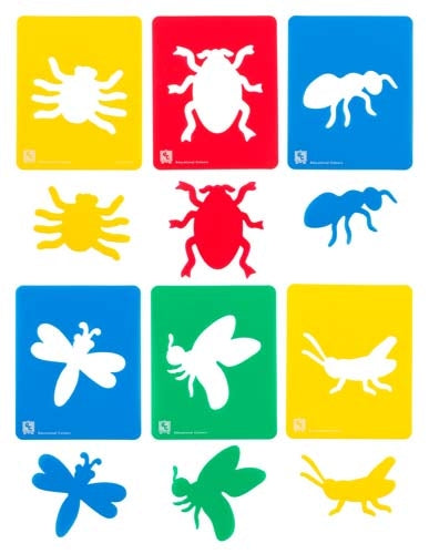 EC Stencils Insects Set 6
