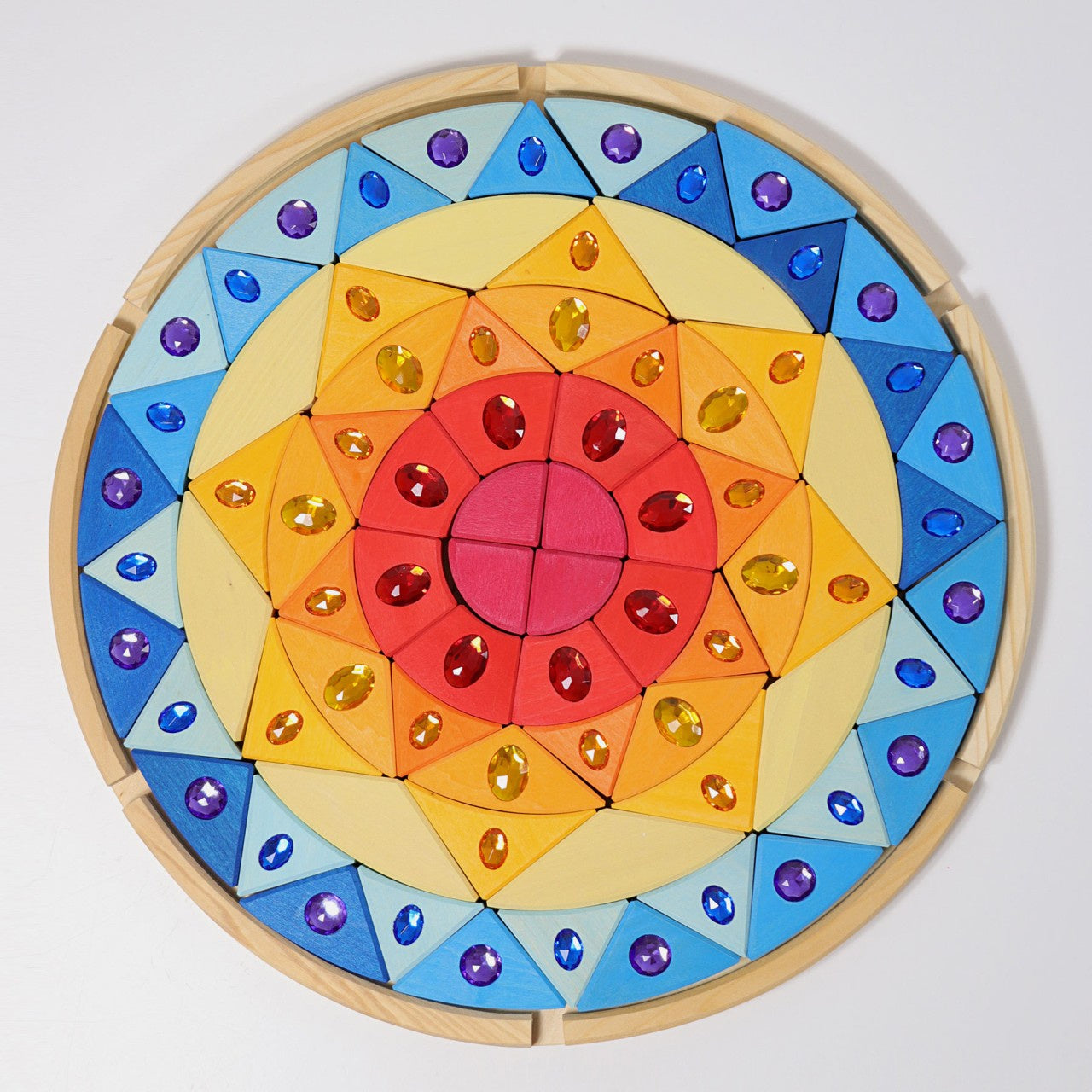 Grimm's - Sparkling Mandala Sun - Block Puzzle