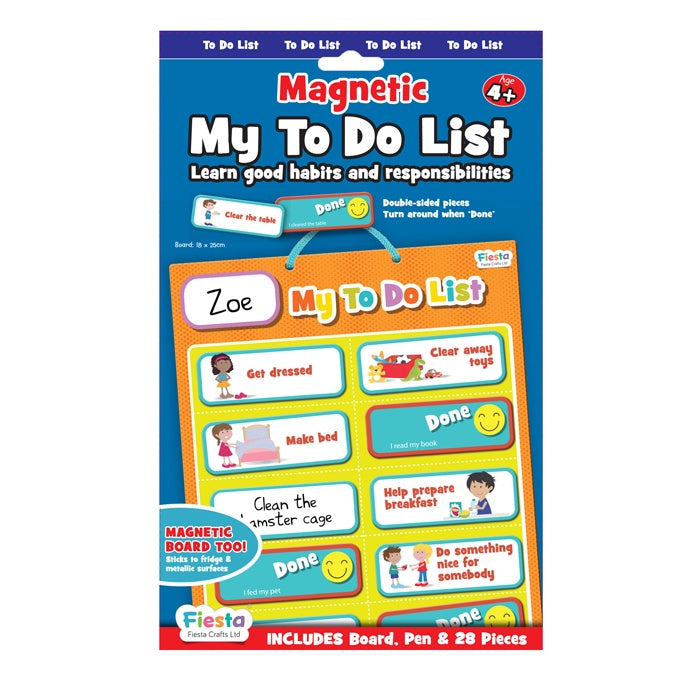FIESTA CRAFTS Magnetic Chart - My To Do List