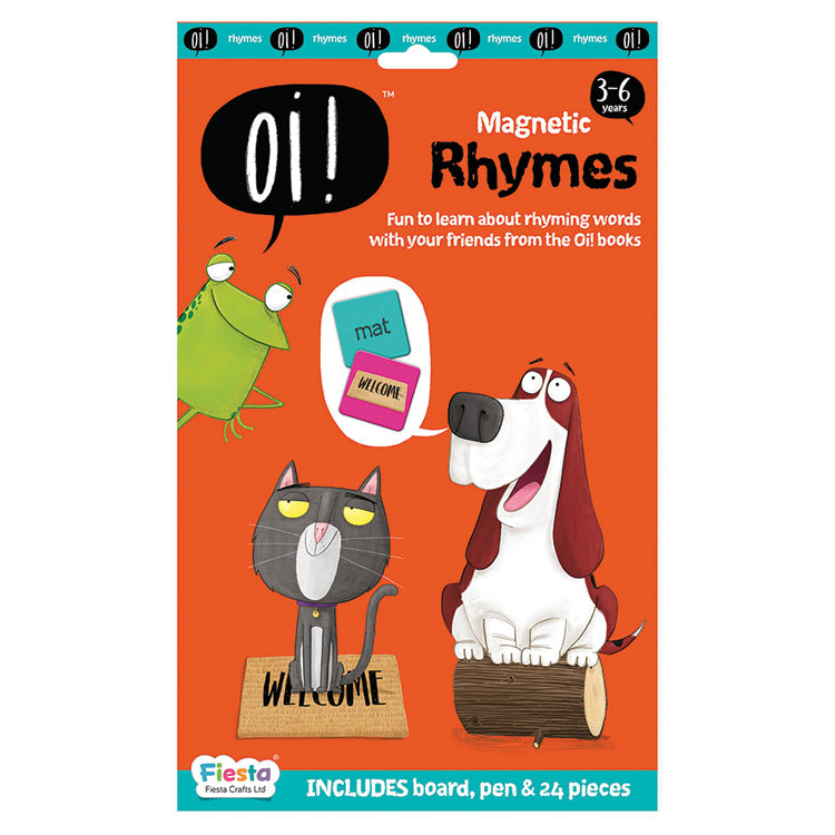 Fiesta Crafts - Magnetic Chart - Oi Rhyming