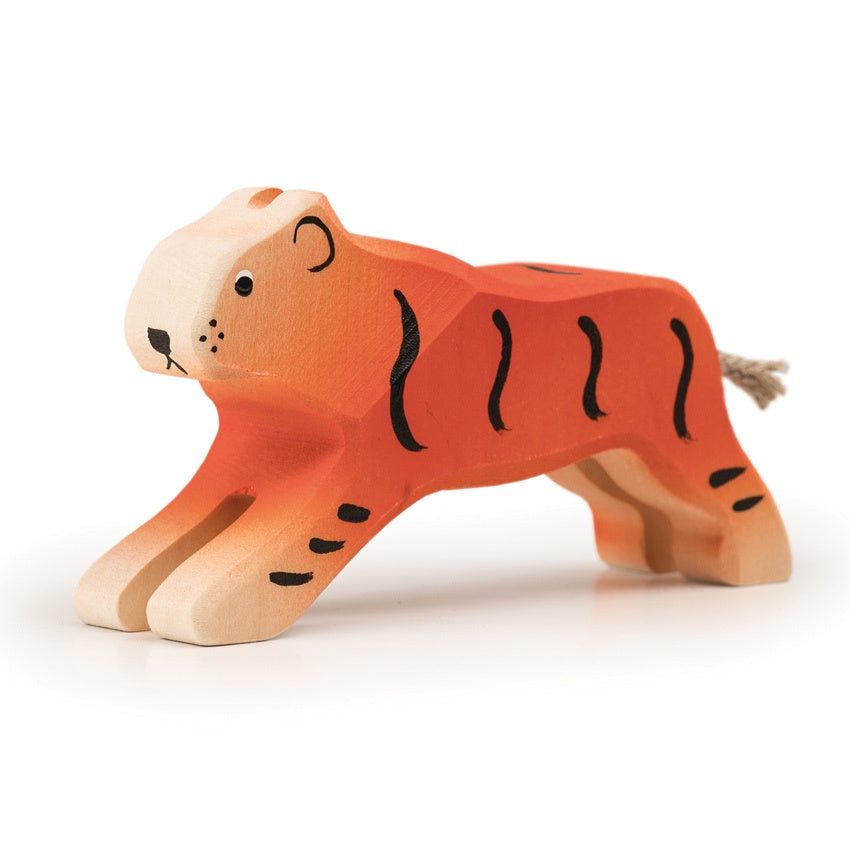 TRAUFFER - Wooden Animals - Tiger Large