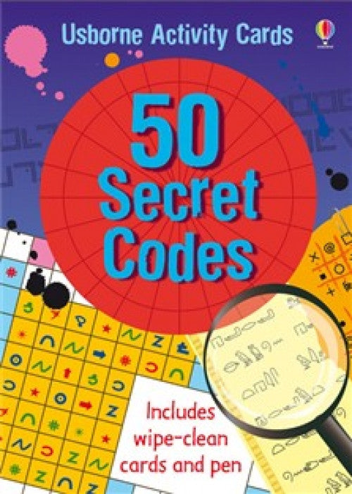 USBORNE 50 Secret Codes - Activity Cards