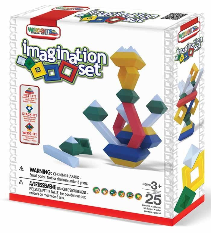 WEDGITS Buillding Set Imagination 25pc