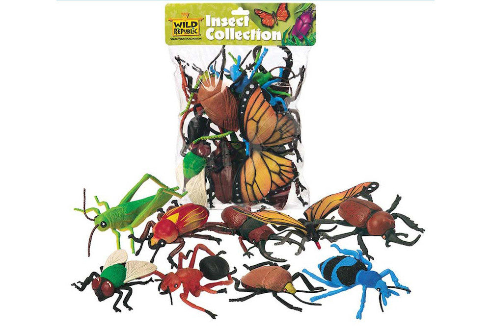 WILD REPUBLIC Bags Insects 10pc
