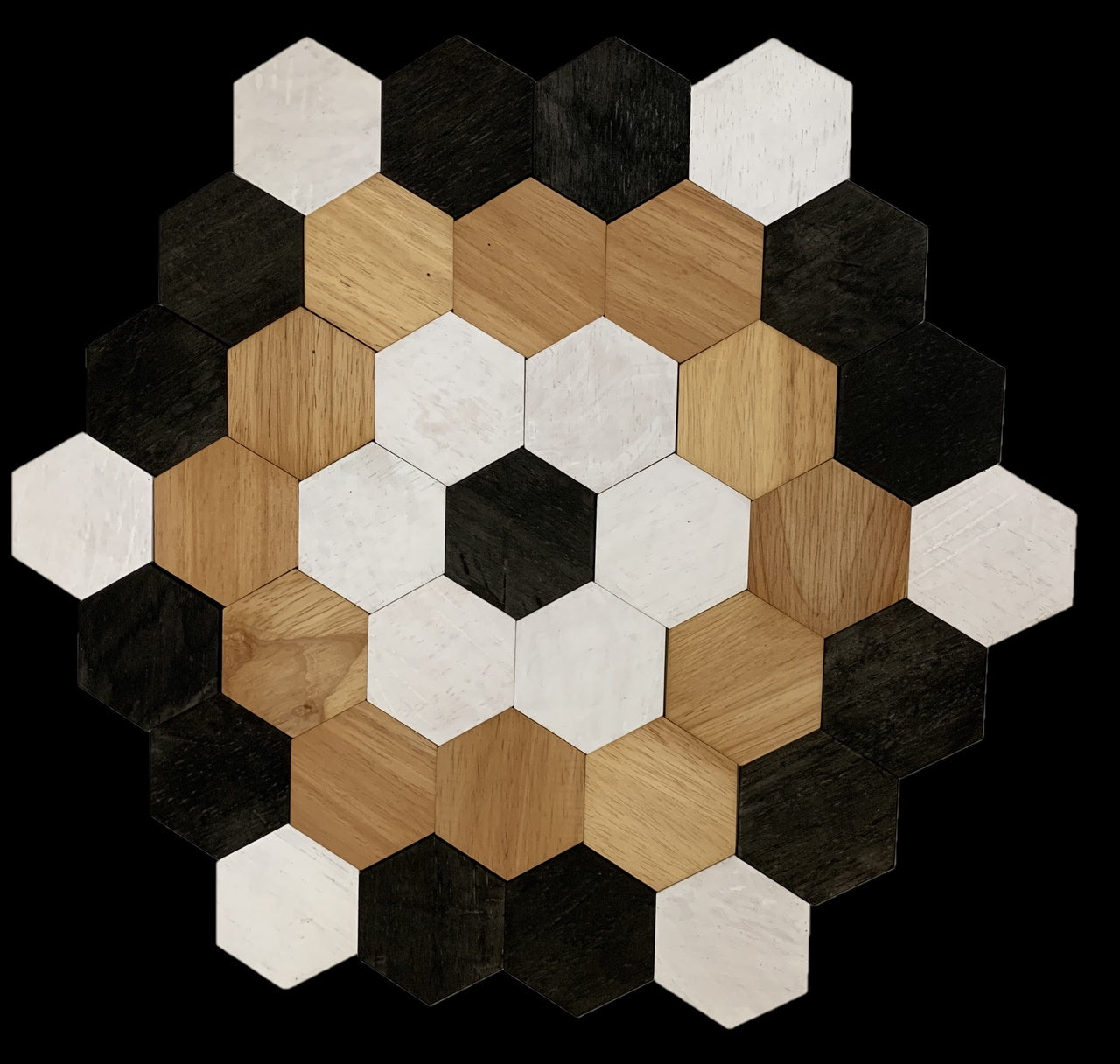 Hexagon Tessellated Set Dyed/45pc