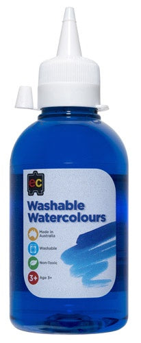 Washable Water Colours - 250ml - Blue