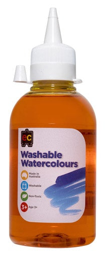 Washable Water Colours- 250ml - Yellow