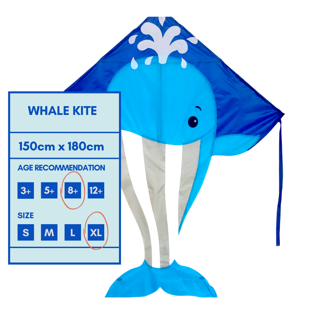 High as a Kite - Whale Kite