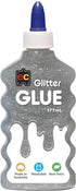 EC Glitter Glue 177ml - Silver
