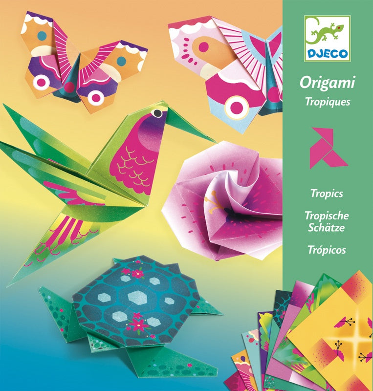 DJECO Art Origami - Tropics Origami